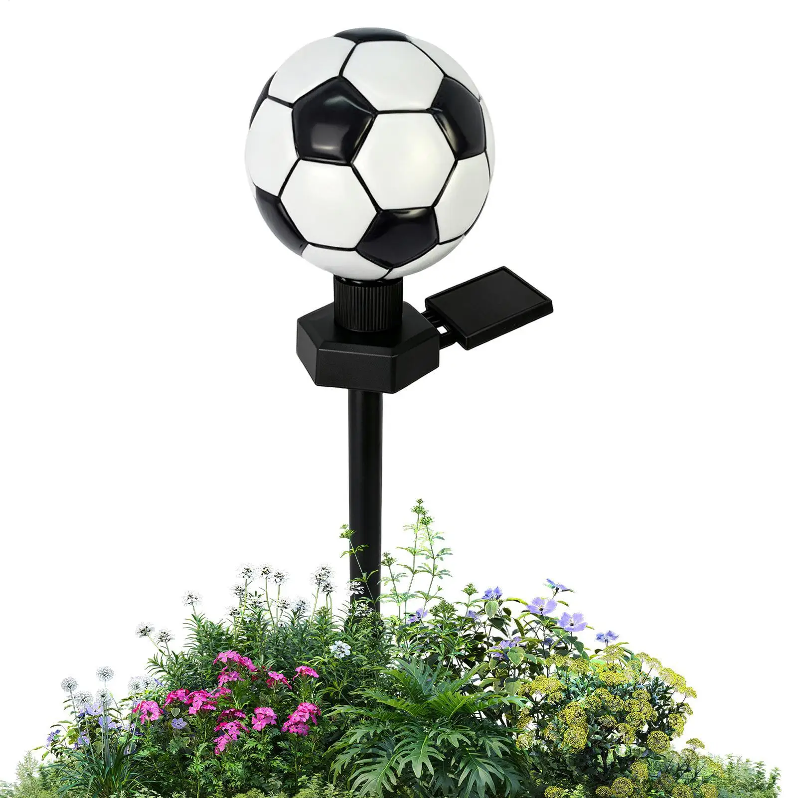 

Solar Football Stake Lights Waterproof Decorative Bright Lamp Lantern Soccer Solar Lights Outdoor For Yard Lawn Garden Pathway