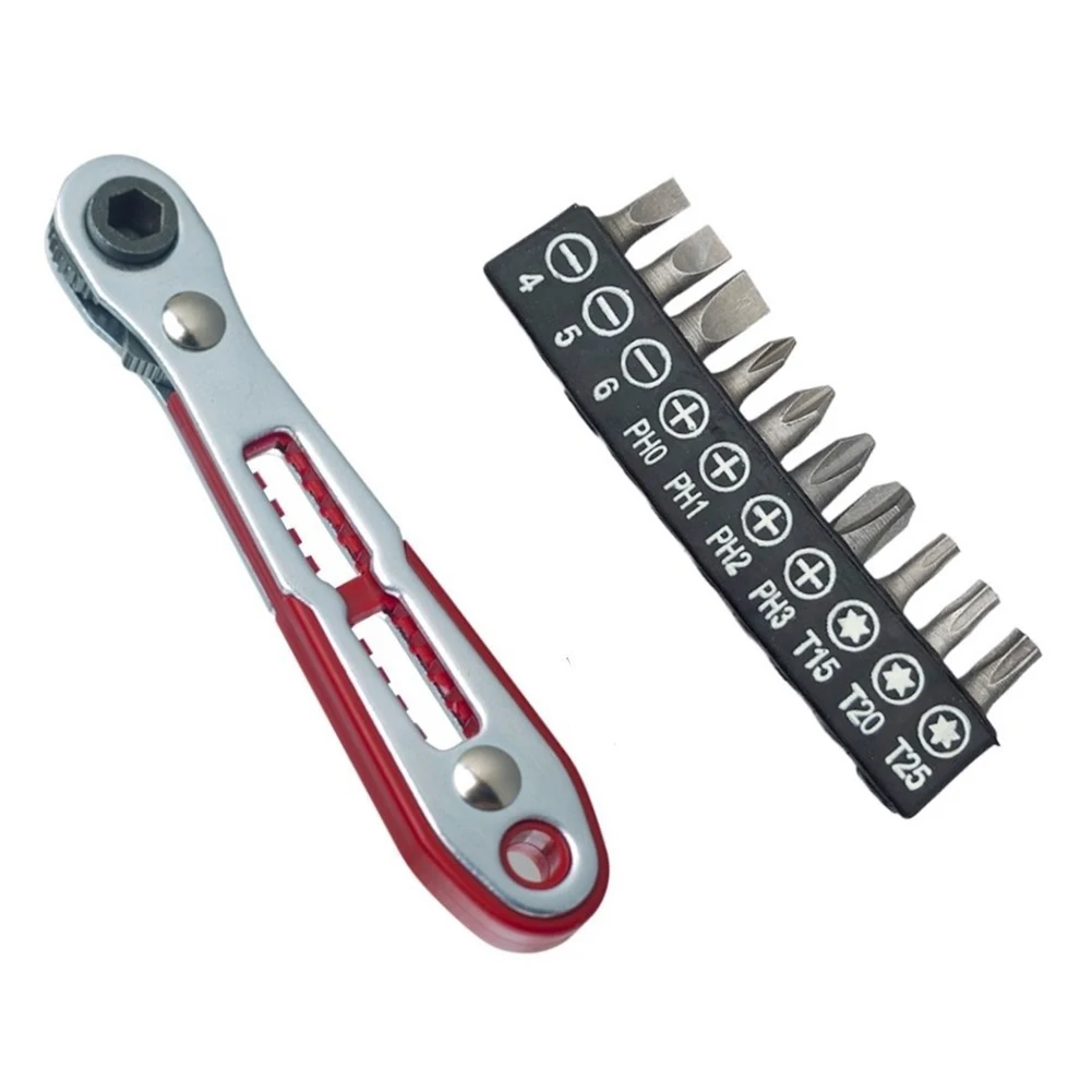 For DIY Projects 36 Tooth Wrench Screwdriver Handle Multifunctional Wrench For DIY Wrench Easy To Use Compact Size