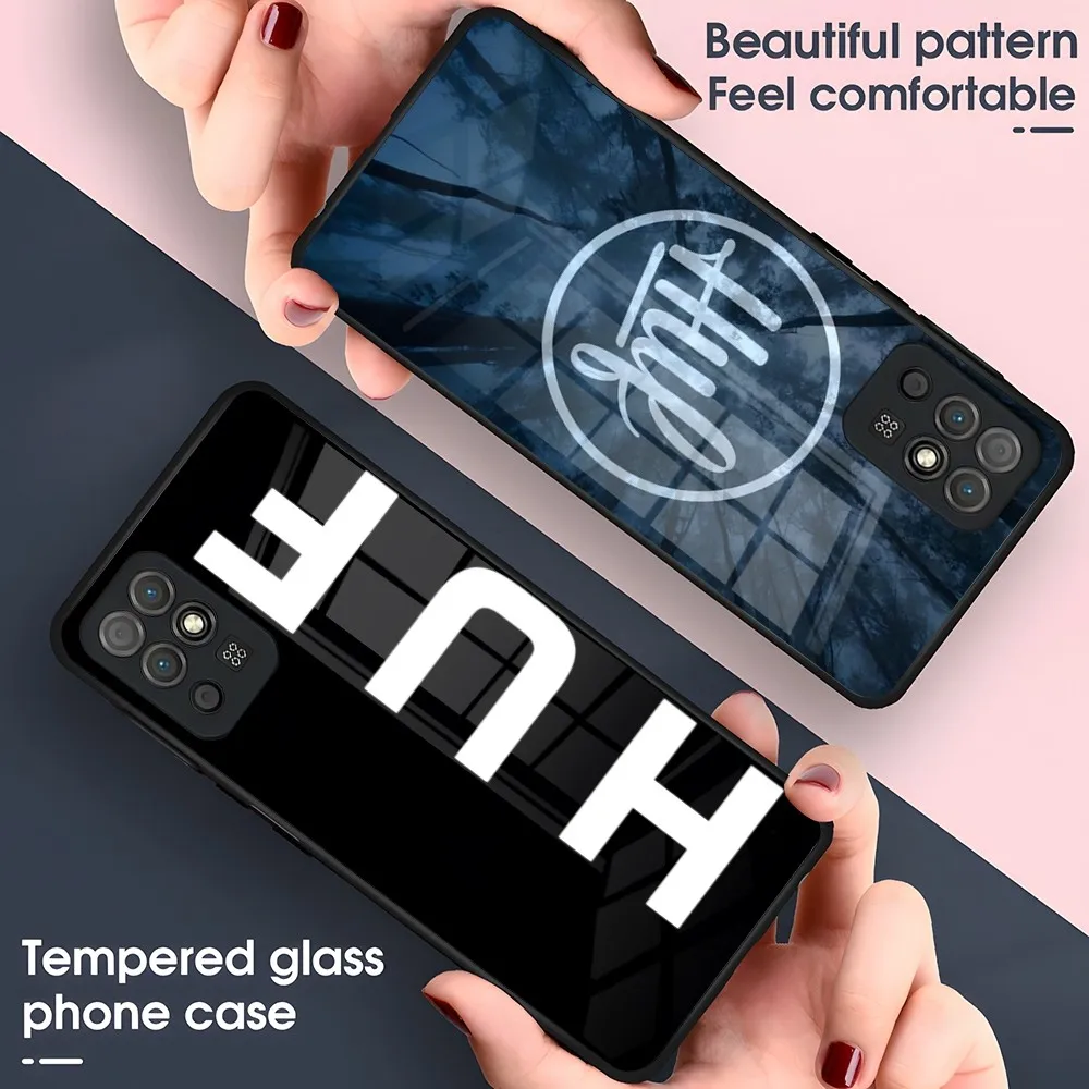 American Skate HUF HUFSF Phone Case For VIVOY73 X70PROE 12 S9 X60 PRO X 60 Y30 Y 31S X70 55S 5G 9 8 7 NEO5 S SE U5 Glass