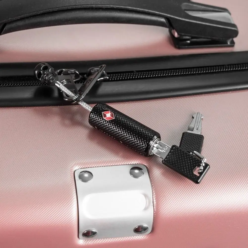 

Креативный таможенный замок TSA из цинкового сплава, противоугонный замок с 2 ключами, навесной замок для багажа, инструмент безопасности, рюкзак, замок на молнии для путешествий