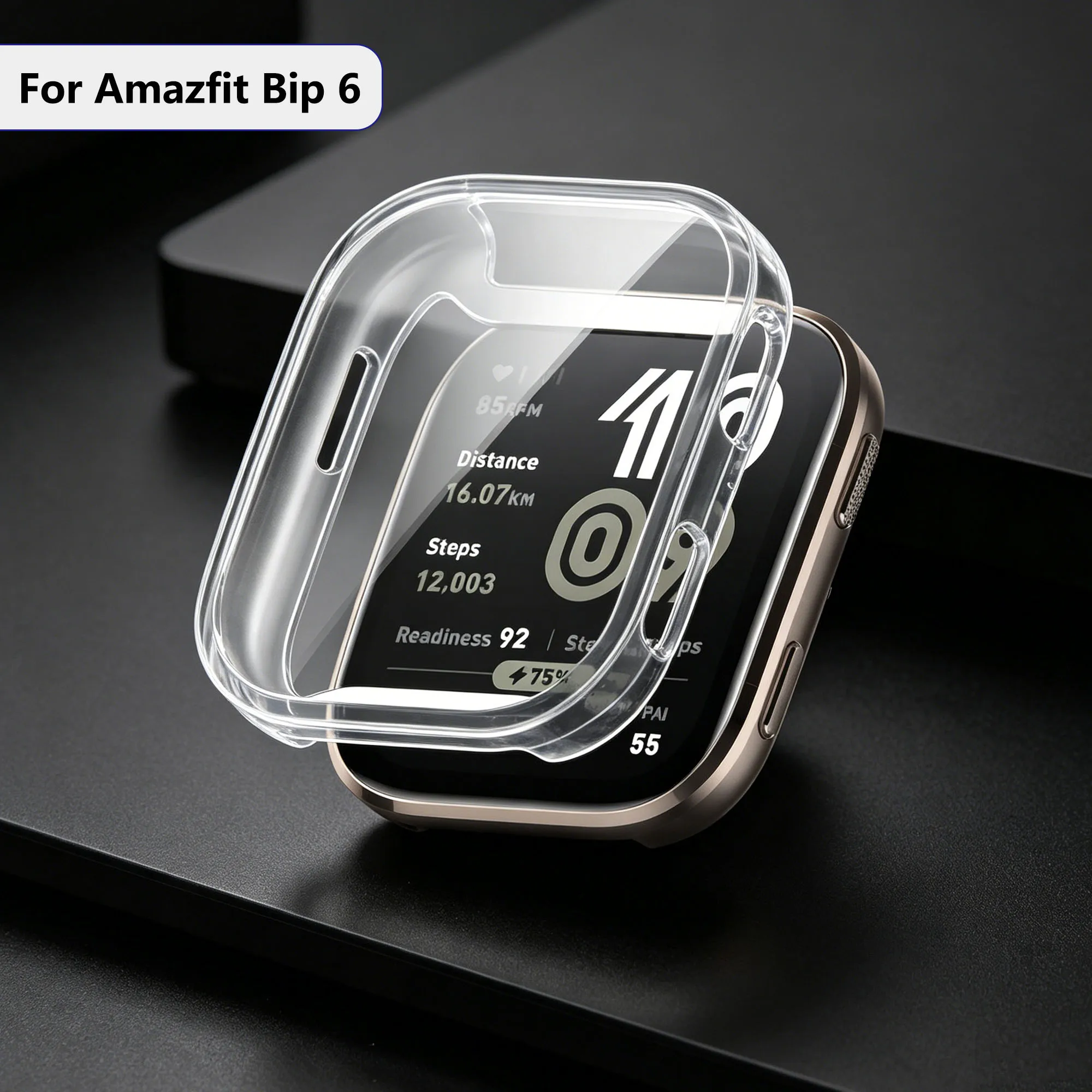 

Мягкий чехол из ТПУ для Amazfit Bip 6, универсальный защитный чехол для экрана, полная защита для Huawei Amazfit Bip 6, защитный бампер для часов