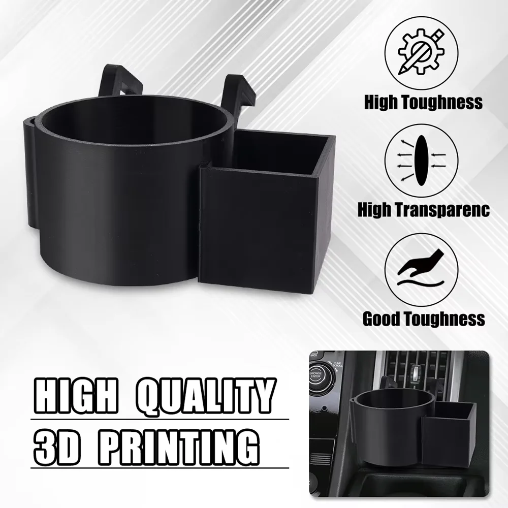 1/2PCS Cup Holder For Peugeot Boxer Citroen Relay Fiat Ducato 3D Printed Car Cup Holder Storage Box