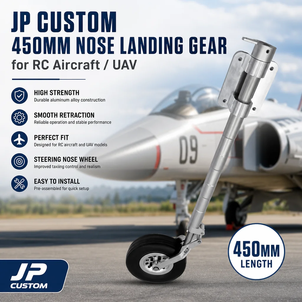 JP Custom 450mm Nose Landing Gear for RC Aircraft / UAV
