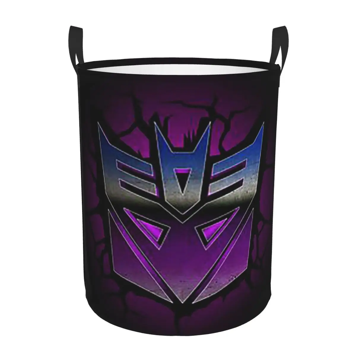 Transformers Decepticon Foldable Laundry Baskets Dirty Clothes Toys Sundries Storage Basket Large Waterproof Box For Home Kids