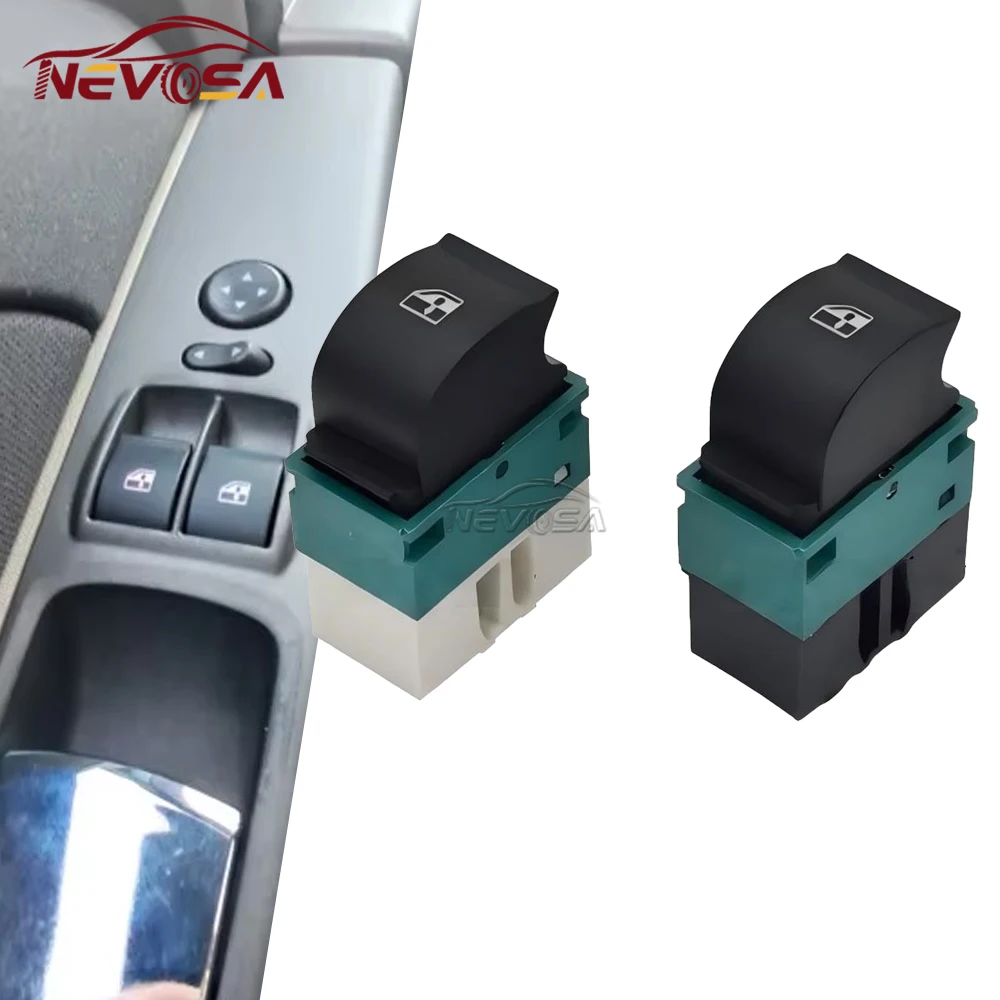 Left Hand Driver For Fiat Doblo Cargo 2001-2015 2016 Power Electric Window Control Switch Glasss Button 735417033A 735417033