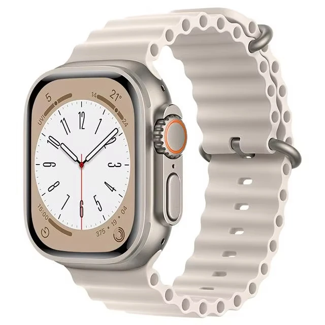 Offizielles Ocean-Armband für Apple Watch-Bänder Ultra 4 3 2 49mm 46mm 44mm 40mm 42mm Sportarmband iWatch Series 12 11 10 9 7 8 SE3 – Detail 4
