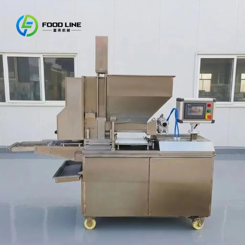 customized continuous‑run patty‑unit meat‑former 24‑hour‑operation forming machine compatible with downstream production‑line