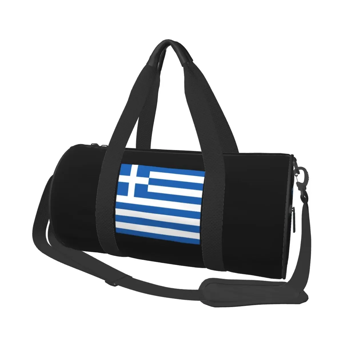 

Flag Of Greece Large Duffle Gym Bag Multi-Functional Duffle Travel Bags Handbags Fitness bag
