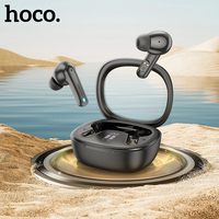 HOCO EQ6 TWS Earphone Bluetooth 5.3 Wireless Earbuds LED Display Transparent Charger Box HiFi Sound Stereo Earphones For iPhone