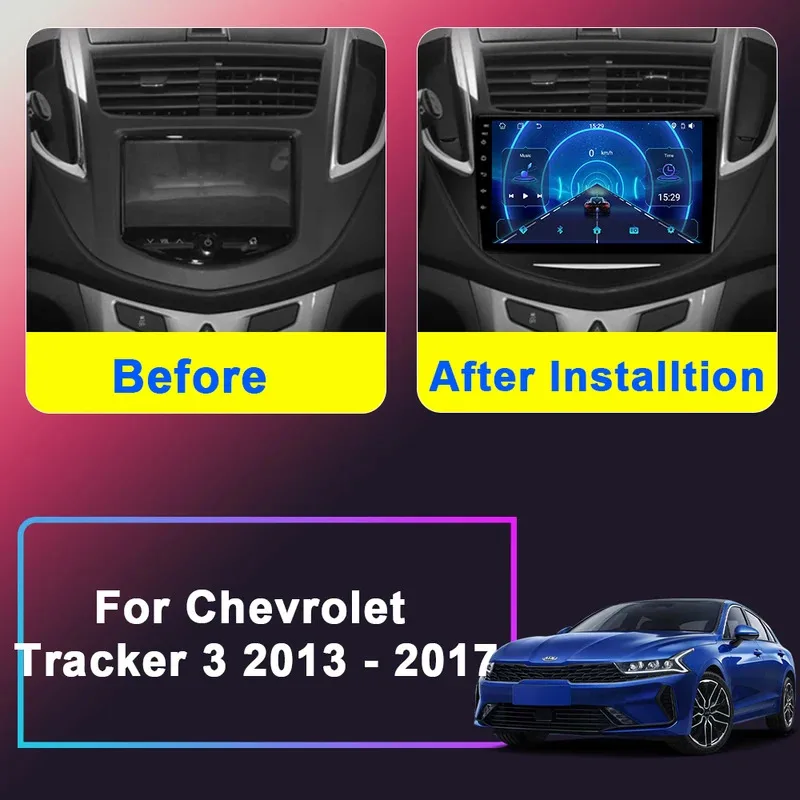 4G Car Radio GPS Navigation For Chevrolet Tracker 3 2013 - 2017 Android 15 Auto Audio Stereo Multimedia Video Player No 2din dvd