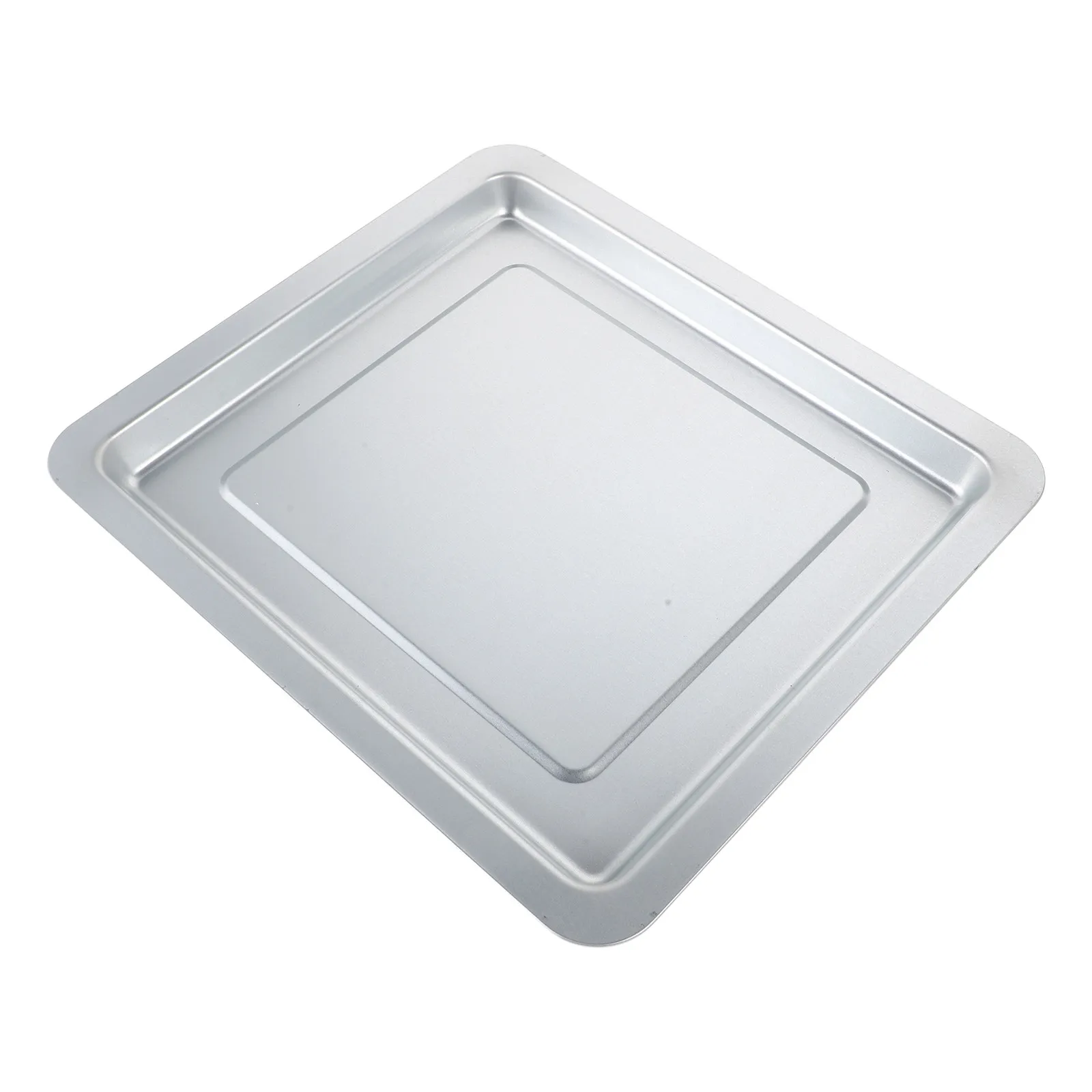 Iron Oven Tray Large 315x28mm Rectangular Baking Pan Uniform Heat Distribution Oven Roasting Pan Pizza Baking Screen Roasted