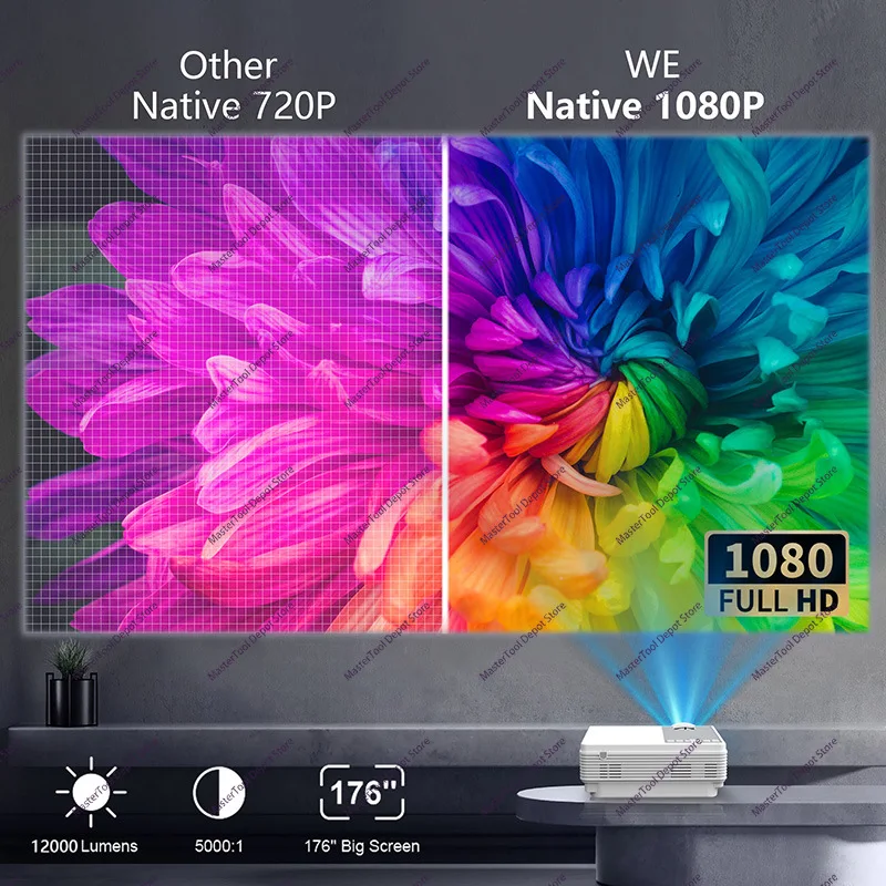 4K Mobile Phone Wireless Screen Projection