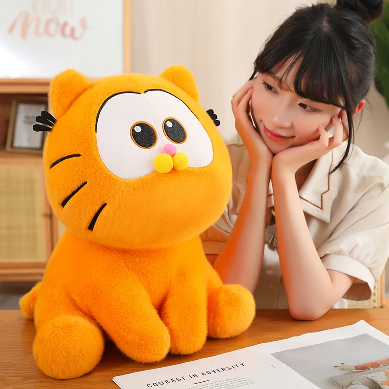 GARFIELD FAMILY Kawaii Miękkie Pluszowe Zabawki Uroczy Kreskówkowy Kot Garfield Odie Wypchane Zwierzęta Peluche Lalki Prezenty Urodzinowe Dla Dzieci