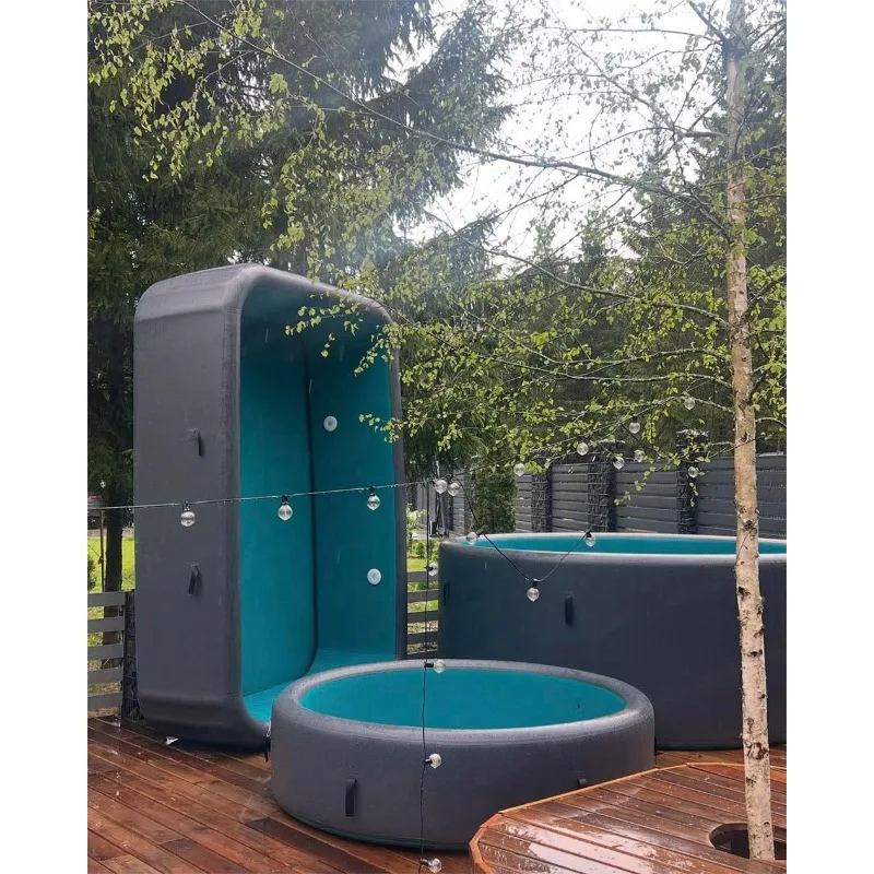 

Inflatable Drop Stitch Swimming Pool UV Proof Waterproof Piscinas Foldable Easy Storage Pool Inflatable Sofa Pools for Home Use