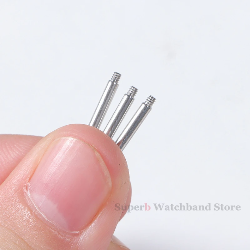 حزام المسمار مشبك المسمار ل رولكس الفولاذ المقاوم للصدأ حزام الساعات كلمة واحدة قضيب ربط رمح مشبك ساعة بولت الرجال ساعة الملحقات