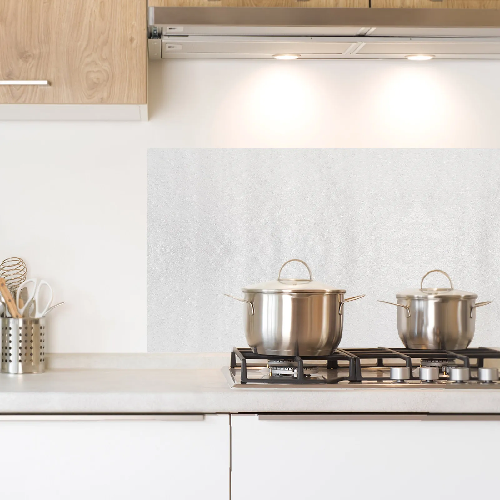 1 Roll Thickened Waterproof Peel and Stick Kitchen Backsplash Film Oil Proof Heat Resistant Self Adhesive Wallpaper Countertop
