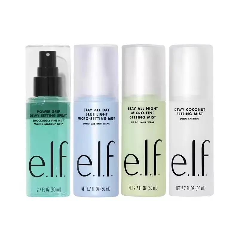 Elf Setting Spray Spray fino Hidratante y control de aceite La piel Aparece Gel radiante de premaquillaje Esencia de base de larga duración