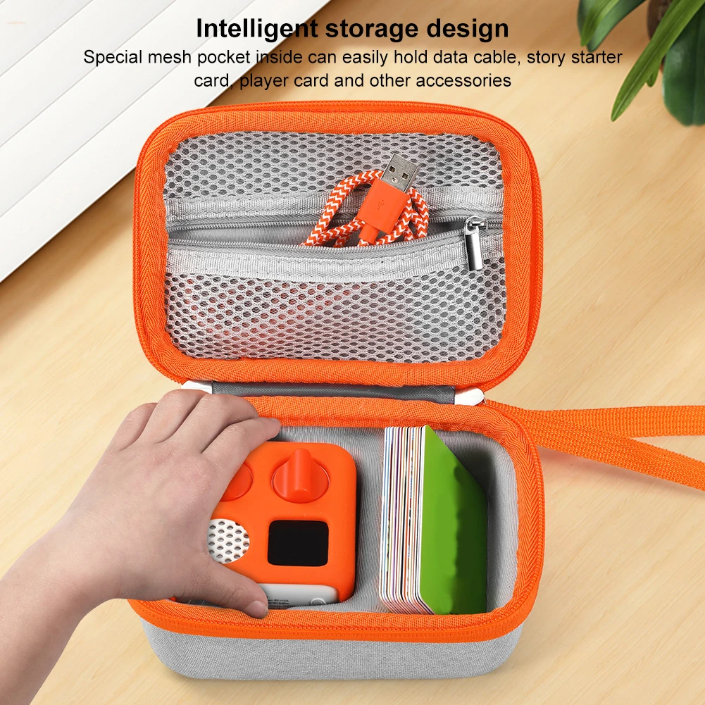 เคส EVA แบบแข็งสําหรับ Yoto Mini (ฉบับปี 2024) เครื่องเล่นเสียงเคสกันน้ํากระเป๋าถือสําหรับ Yoto Mini Kids เครื่องเล่นเพลงเสียง