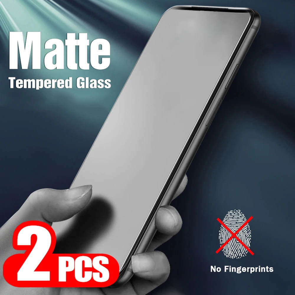 Matte Glass For Vivo V11 V17 Y11 S1 Pro Y90 Y97 V15 V19 V20 SE V23 V21 V30 V9 Y17 Y7S Y9S Y51 Y12A Y15S Y31S Y33S Y12S Y19 Y20