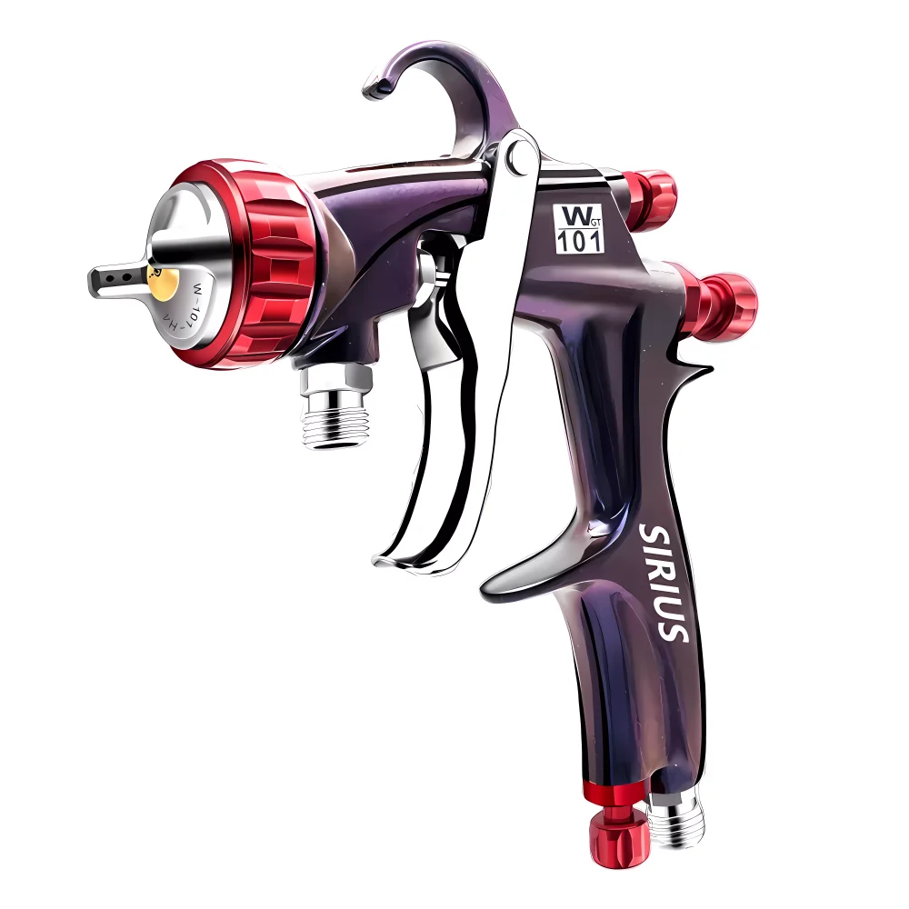 Sirius Professional Level W 101 GT Version Spray Gun, High Pressure HVLP, High Atomization Paint Gun, for Car Paint Spray