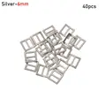 Silver-6mm 40pcs