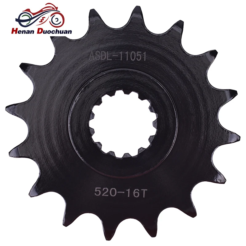 

520 16T 16 Tooth Front Sprocket Gear For Kawasaki ZX-6R ZX6R ZX600 Ninja ZX636 ZX 6R ZX 600 ZX 636 ABS KRT Edition 07-15 13-2018