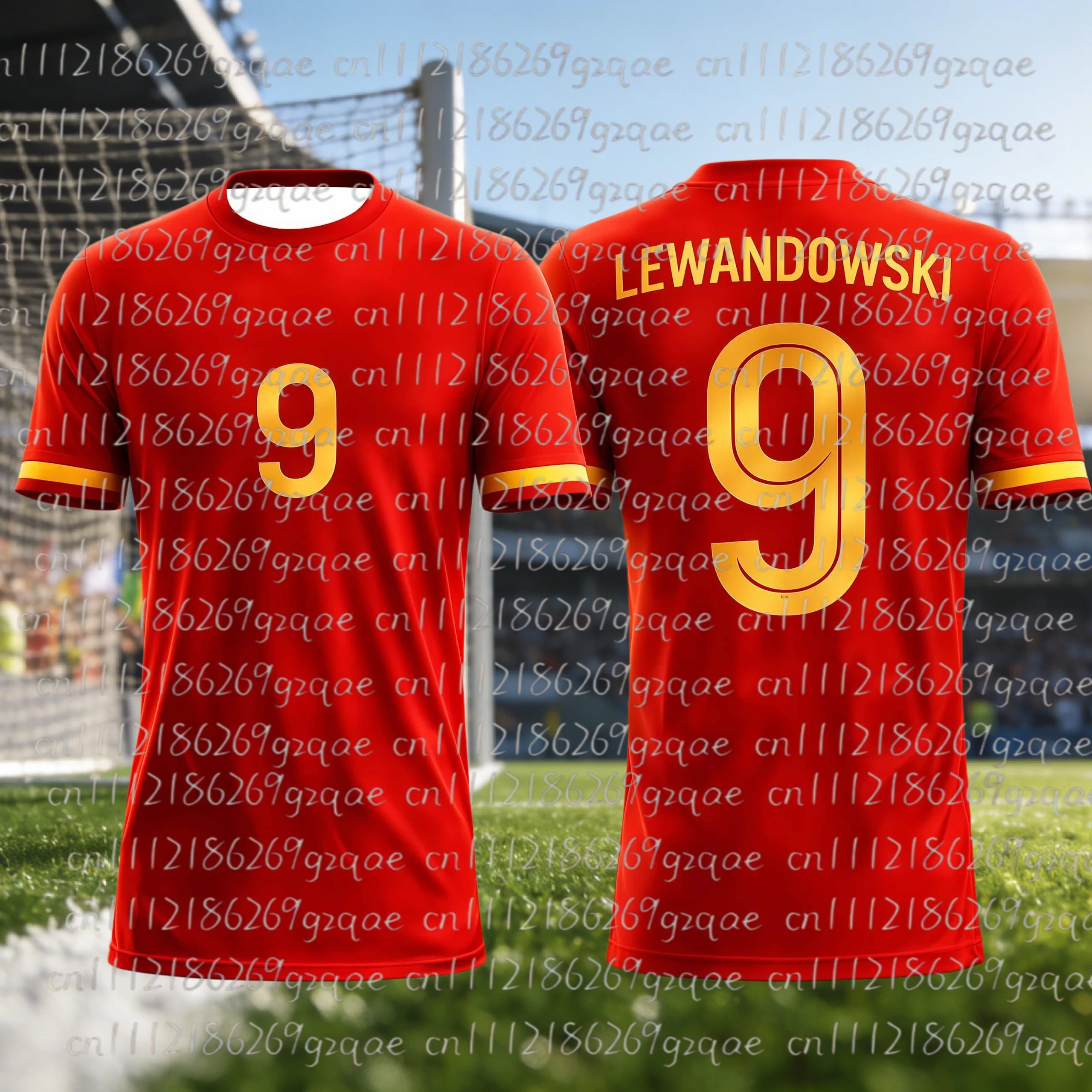 camiseta-masculina-nova-espanha-2026-nº-9-com-estampa-3d-secagem-rapida-e-respiravel-para-esportes-em-familia-e-uso-casual