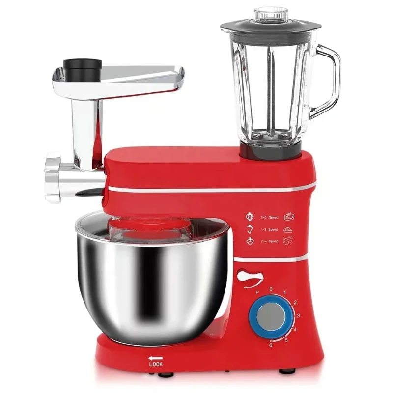 1400W 10L 5 in 1 Meat Mincer Grinder Blender Kitchen Machine Stand Mixer Stand