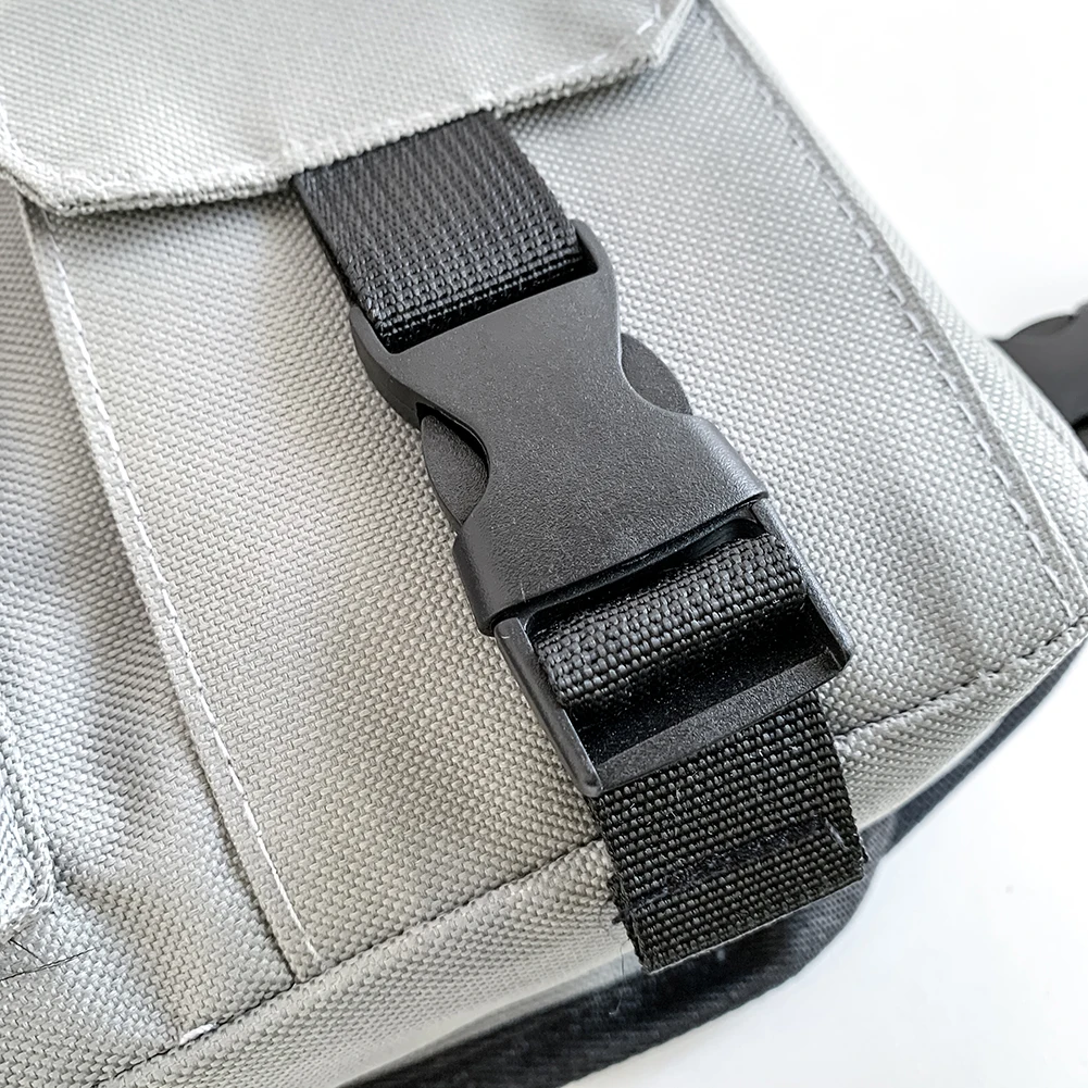 

Fashion Hip Hop Chest Bag Functional Unisex Oxford Cloth Large Capacity Rig Bags for Women Man Shopping Traveling