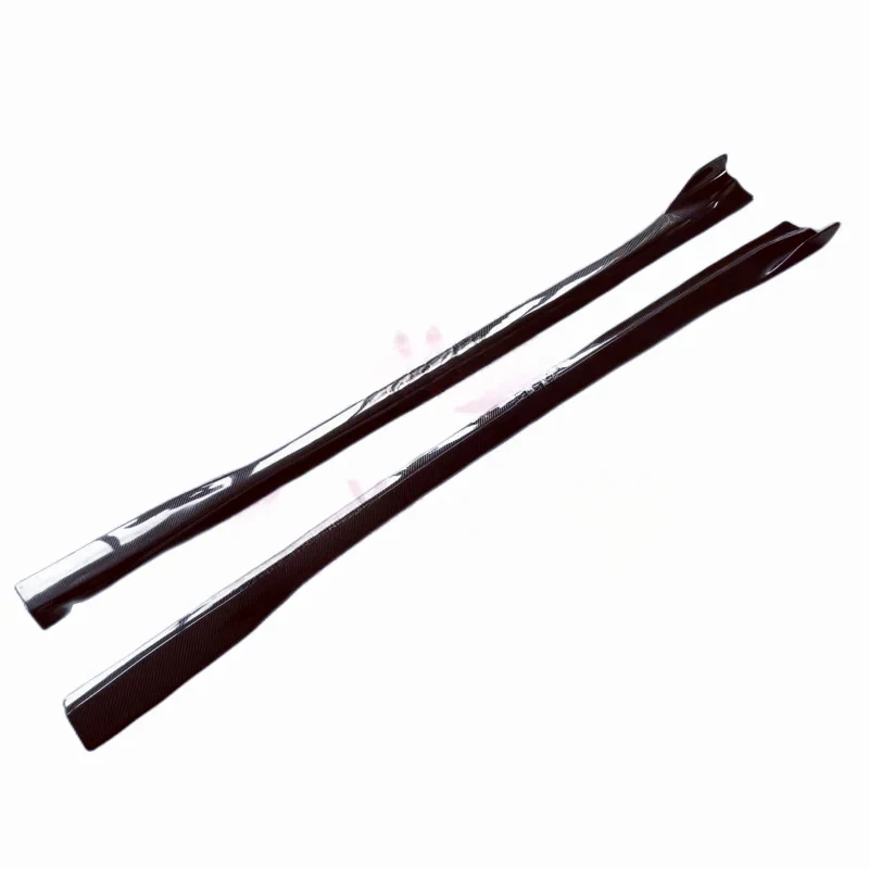 High Quality Carbon Fiber Side Skirt Extension 14-19  Body Kit Front bar Rear Diffuser