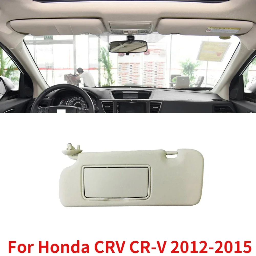 

CAPQX For Honda CRV CR-V 2012 2013 2014 Car Inner Sunvisor Sun Shade Front Sun Visor Antidazzle Sunshield With Mirror Kit