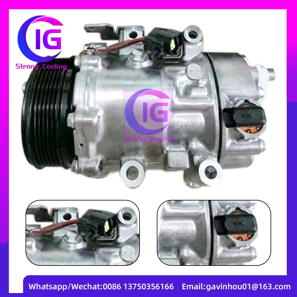 

SD7C16 A/C AC Air Conditioning Compressor with Clutch For Chery Tiggo 8 Pro 301000131AA 2817633113