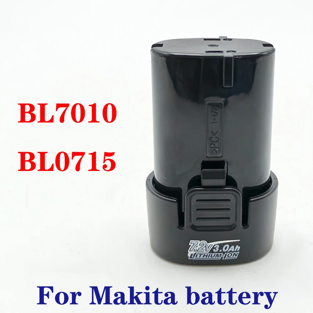 

New Makita 7.2V 3000mah BL7010 BL0715 DF010 DF012 DF022 7.2-4 194355-2 194356-3 electric tool battery