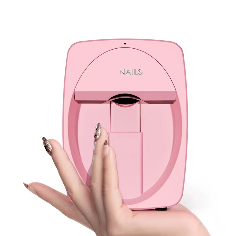 Newest Mobile Automatic Nail Painting Machine Wifi Digital Nail Art Printer 3d