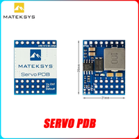 Matek Servo PDB with BEC 5.5-36V to 5-8.2V Power Module 5V/6V/7.2V/8.2V Servo Distribution Board for FPV RC Drone