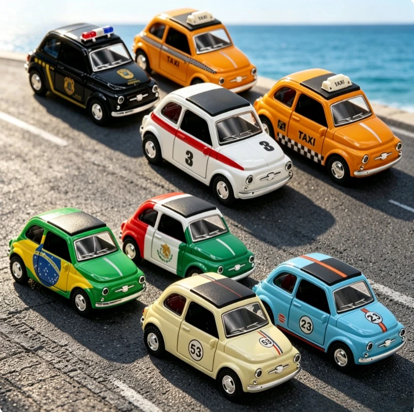 1:32 Non-sub alloy retro classical classic car model toy car cross-border new product Alloy diacast cast car model rebound toy