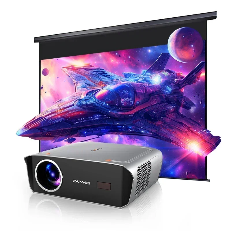 Portable Outdoor Projector for Home Theater 4K 300