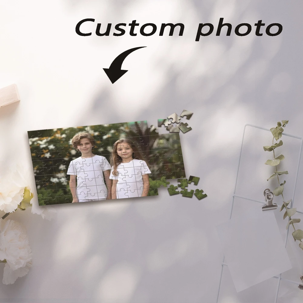 35/150/300/500pcs Creative Customizable Poster Custom DIY Personalised Photo Puzzles For Family Decor Friend Gift