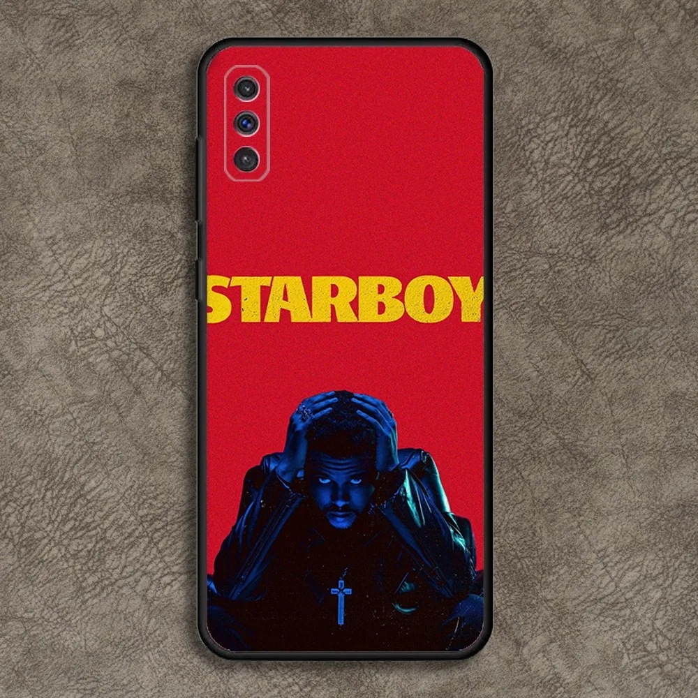 Singer The W-Weeknd Phone Case for SamsungA 91,80,73,72,71,70,53,52,51,42,41,40,32,31,30,22,21,20,13 S 4G 5G Soft Black Case