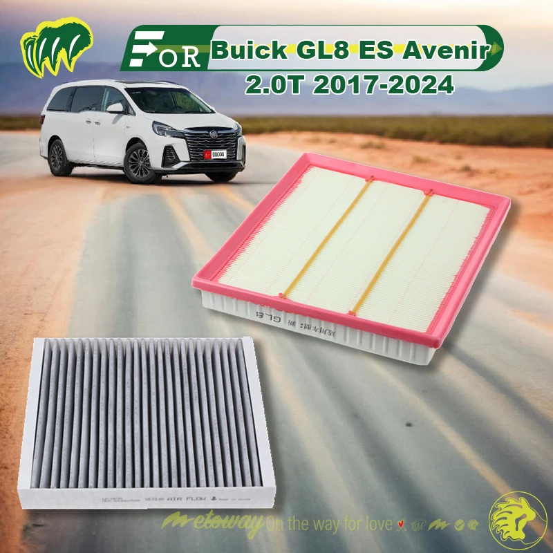 For Buick GL8 ES Avenir 2.0T 2017-2024 Car Air Conditioner Filter Car Cabin Air Filter Replace Filter Replace Accessory