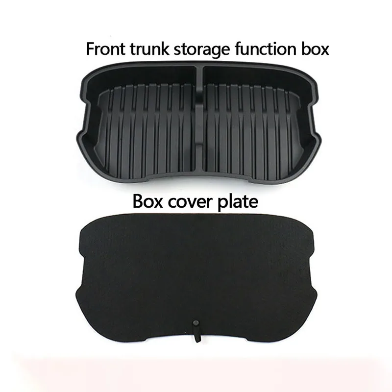 

Двухслойный органайзер для переднего багажника (фрунка) и заднего багажника для новой Tesla Model 3 Highland 2024 года, аксессуары для автомобиля