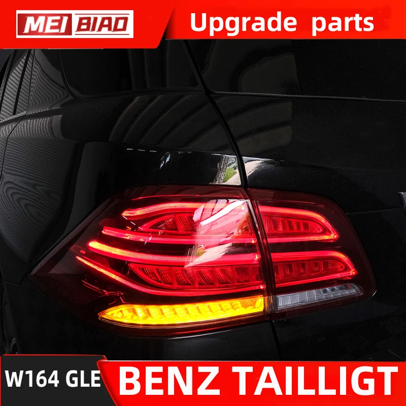 Upgrade Taillight Plug And Play Suit For 2012-2015 ML W166  Modify  Facelift New  Style  Design Turning Lights Back  Led Lights
