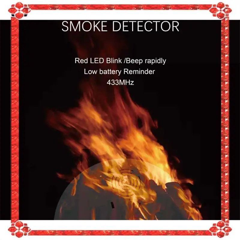 

24-Hour Delivery Smoke Alarm Detectors Wireless Smoke Detectors For Tuya WIFI GSM Home Security Alarm Systems
