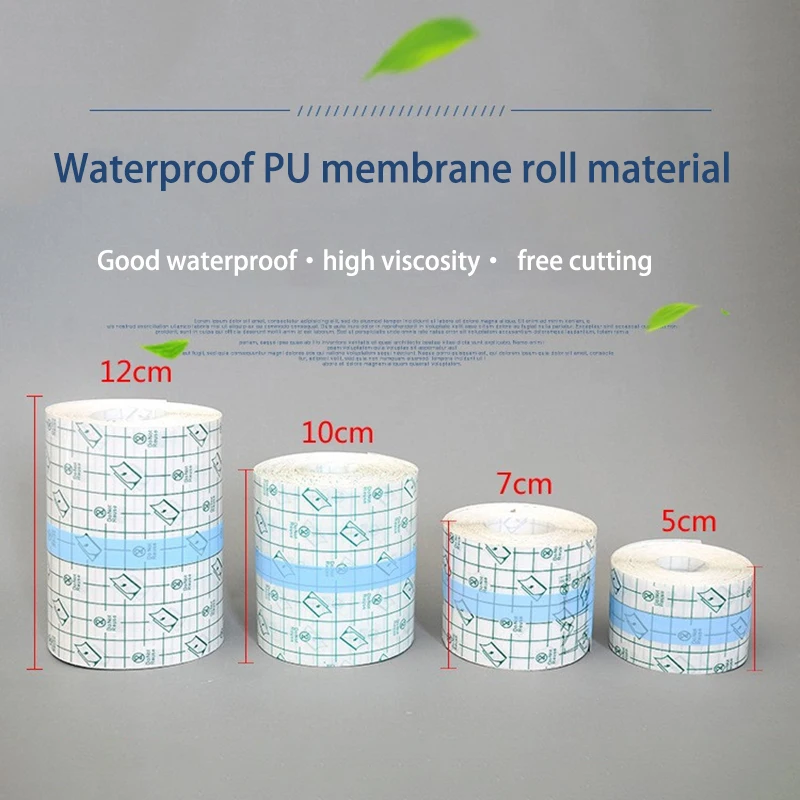 5m Waterproof Protective Tattoo Healing Film For Aftercare Bandage Transparent Skin Repair Wrap Roll Skin Wound Healing Tattoo