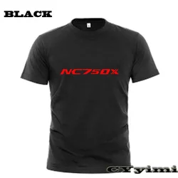 For  NC 750 X NC750X NC 750X T Shirt Men New LOGO T-shirt 100% Cotton Summer Short Sleeve Round Neck Tees Male