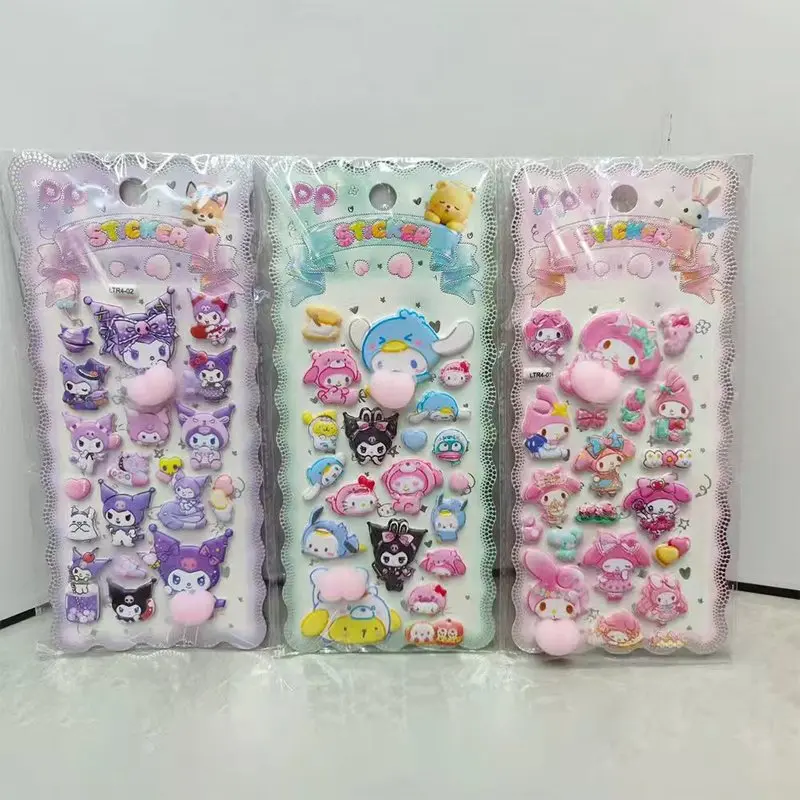 

Набор из 3 случайных 3D-наклеек-гигантов: кролик, капибара, медведь — для декора телефонов, ноутбуков и рукоделия (антистресс)