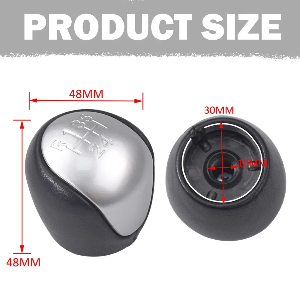 5 6 Speed Gear Shifter Knob For Kia Ceed Cerato Rio 2 Stick Lever Pen Handle Headball Manual For Hyundai I30 Elantra Touring 200