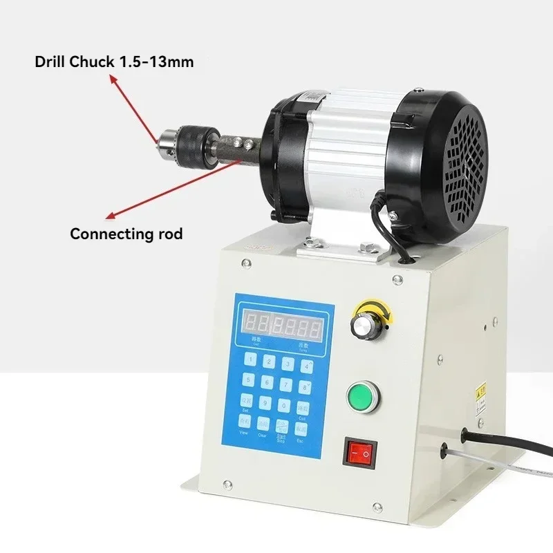 High-Torque Coil Winding Equipment (with Chuck): 220V Upgraded Electric Coil Winding Machine