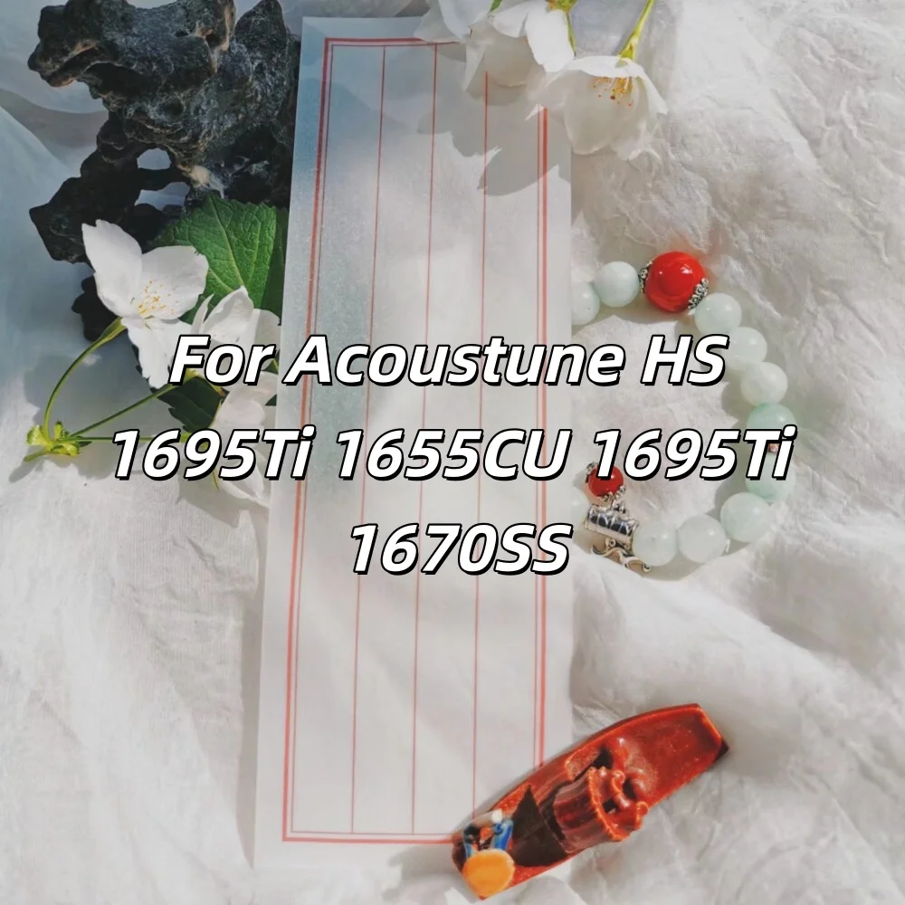 Palladium Gold Shield Pure 99% Silver Graphene Nylon Sleeve Earphone Cable For Acoustune HS 1695Ti 1655CU 1695Ti 1670SS 8290