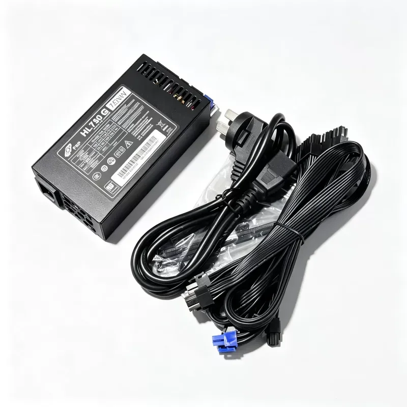 for Quanhan Flex Full Module Small 1U 750W Power Supply Wide Active Silent ITX